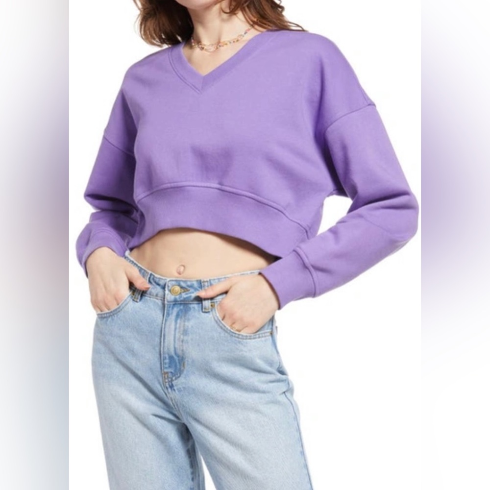 NWT BP Cropped Sweatshirt